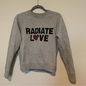 SPIRITUAL GANGSTER // Radiate Love Sweatshirt - Women’s XS